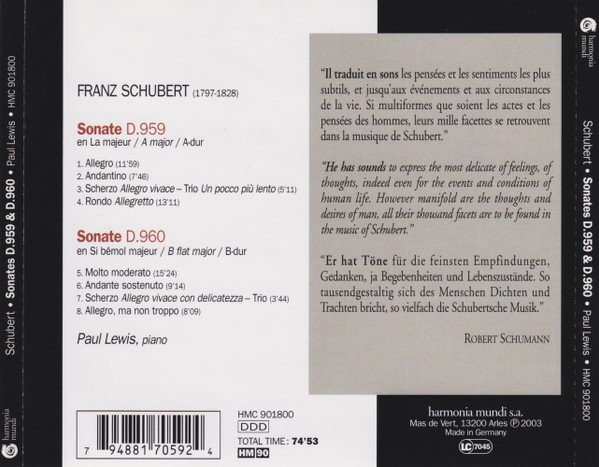 Franz Schubert, Paul Lewis (7)-1