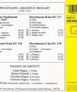 Mozart*, Hagen Quartett, Alois Posch-1