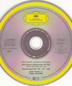Mozart*, Hagen Quartett, Alois Posch-2