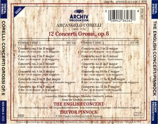 Arcangelo Corelli – The English Concert, Trevor Pinnock-2