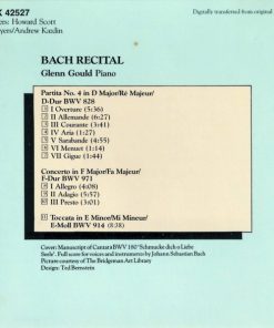 Bach*, Glenn Gould-1
