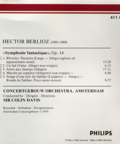 Berlioz* - Concertgebouw Orchestra, Amsterdam* - Sir Colin Davis-2