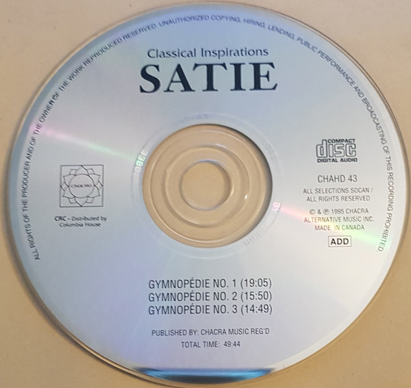 Satie* / Chacra Artists-1