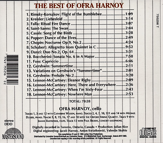 Ofra Harnoy-1