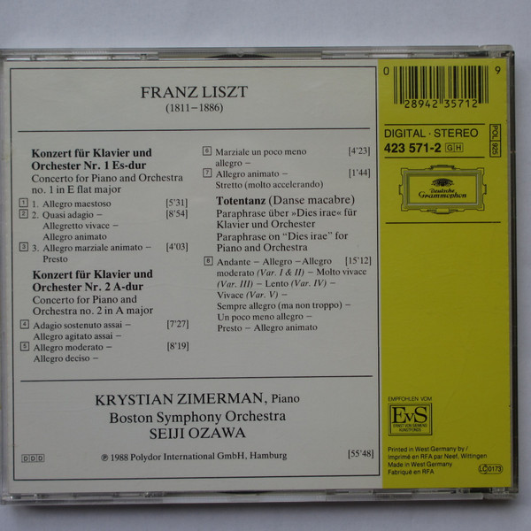 Franz Liszt, Krystian Zimerman, Boston Symphony Orchestra, Seiji Ozawa-3