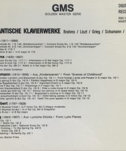Dieter Goldman*, Marian Pivka, Liszt*, Brahms*, Schumann*, Schubert*, Grieg*-1