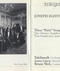 Joseph Haydn, Tafelmusik Baroque Orchestra, Bruno Weil-3