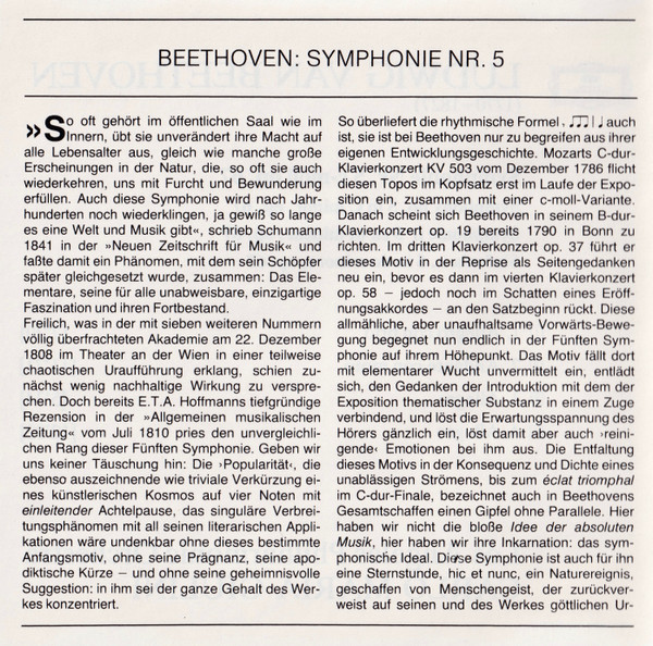 Beethoven* - Los Angeles Philharmonic Orchestra, Carlo Maria Giulini-4