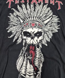 TESTAMENT - WARBONNET HEADDRESS T-SHIRT M