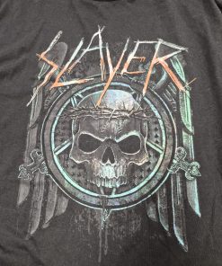 SLAYER - CROWN OF THORNS SKULL T-SHIRT XXL