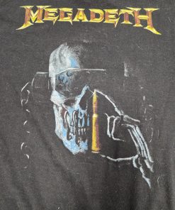 MEGADETH - VIC WITH BULLET T-SHIRT XL