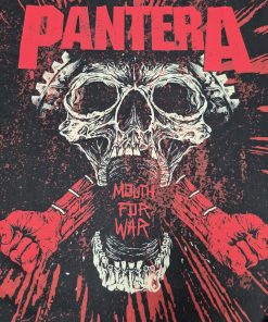 PANTERA - "Mouth For War" TIE DYE T-SHIRT XXL