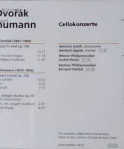 Antonín Dvořák / Robert Schumann - Heinrich Schiff, Berliner Philharmoniker, Wiener Philharmoniker, Bernard Haitink, André Previn-3