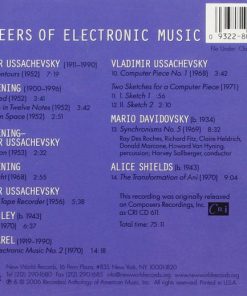 Vladimir Ussachevsky, Otto Luening, Bülent Arel, Mario Davidovsky, Alice Shields, Pril Smiley-1