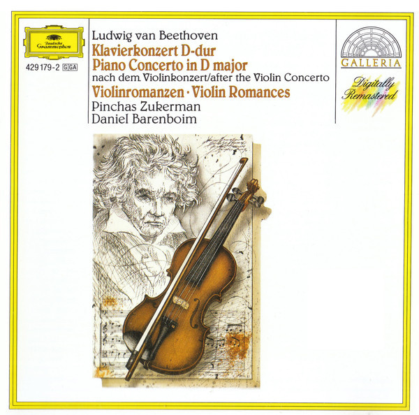 Ludwig van Beethoven, Pinchas Zukerman, Daniel Barenboim-0