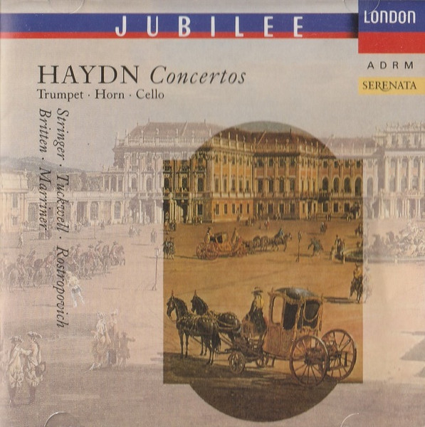 Haydn* – Stringer* • Tuckwell* • Rostropovich* / Britten* • Marriner*-0