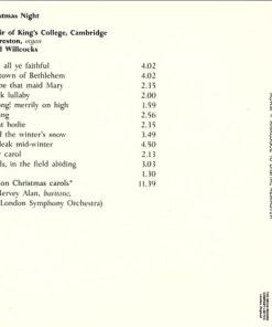 King's College Choir*, Willcocks*-1