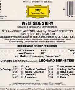 Leonard Bernstein : Kiri Te Kanawa • Tatiana Troyanos • Marilyn Horne • José Carreras • Kurt Ollmann-1