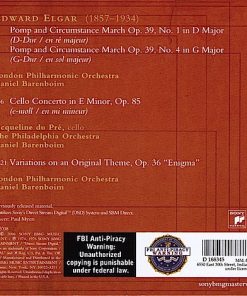 Jacqueline Du Pré - Daniel Barenboim - Elgar* - Philadelphia Orchestra* - London Philharmonic Orchestra-3