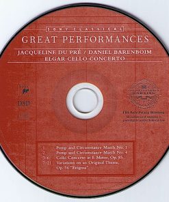 Jacqueline Du Pré - Daniel Barenboim - Elgar* - Philadelphia Orchestra* - London Philharmonic Orchestra-4