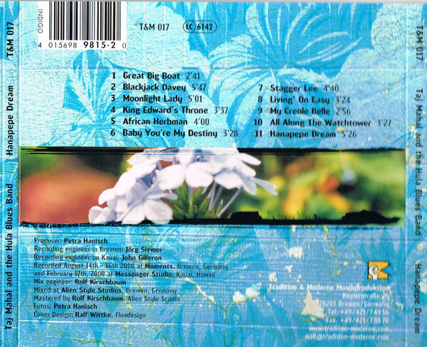 Taj Mahal & The Hula Blues Band-1