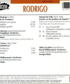 Joaquín Rodrigo, Manuel De Falla, Joaquín Turina, Alfredo Moreno, Aldo Ciccolini, Enrique Batiz-1