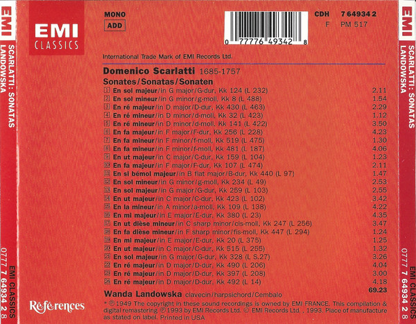 Scarlatti*, Wanda Landowska-1