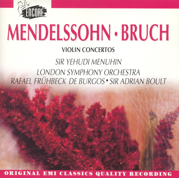 Mendelssohn*, Bruch*, Menuhin*, De Burgos*, Boult*-0