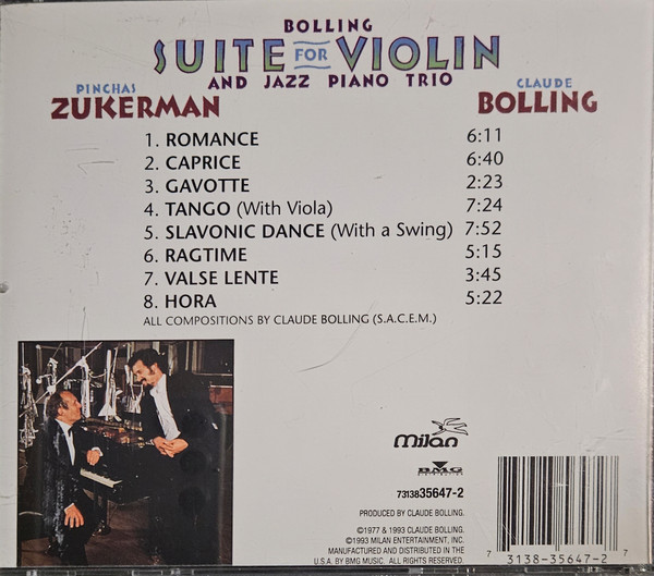 Pinchas Zukerman / Claude Bolling-1