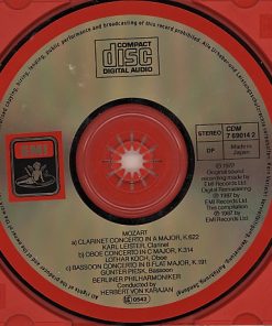 Mozart* - Leister*, Koch*, Piesk*, Herbert von Karajan, Berlin Philharmonic*-2