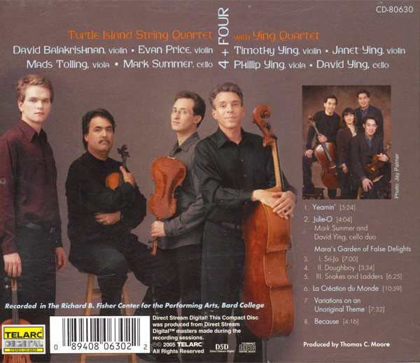 Turtle Island String Quartet With Ying Quartet-2