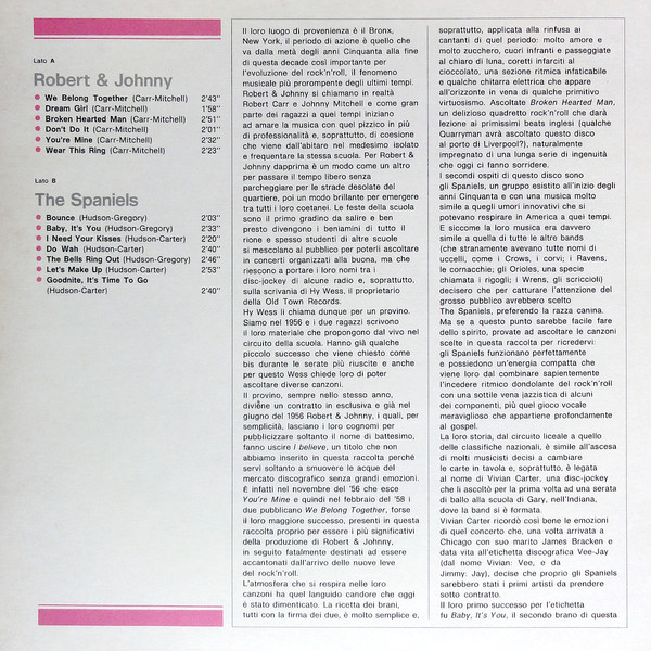 The Spaniels / Robert & Johnny-3