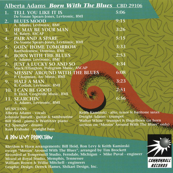 Alberta Adams Featuring Johnnie Bassett-3