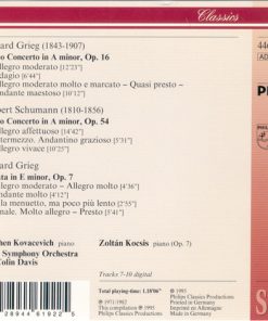 Schumann*, Grieg*, Stephen Kovacevich*, Zoltán Kocsis, BBC Symphony Orchestra, Sir Colin Davis-2