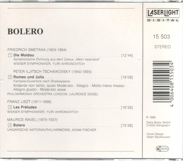 Maurice Ravel, Smetana*, Liszt*, Tschaikowsky* - Various-1