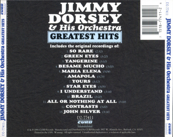 Jimmy Dorsey & His Orchestra*-1