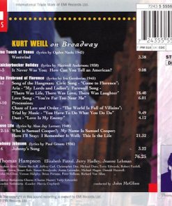 Kurt Weill - Thomas Hampson · Elizabeth Futral · Jerry Hadley · Jeanne Lehman · London Sinfonietta Chorus · London Sinfonietta · John McGlinn-1