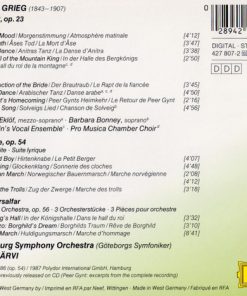 Edvard Grieg, Gothenburg Symphony Orchestra*, Neeme Järvi-1