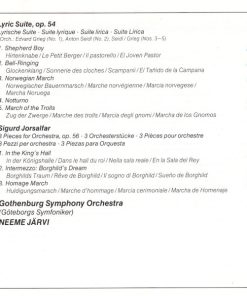 Edvard Grieg, Gothenburg Symphony Orchestra*, Neeme Järvi-4