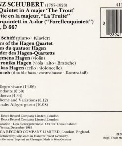 Schubert* — Andras Schiff*, Hagen Quartet*, Alois Posch-1
