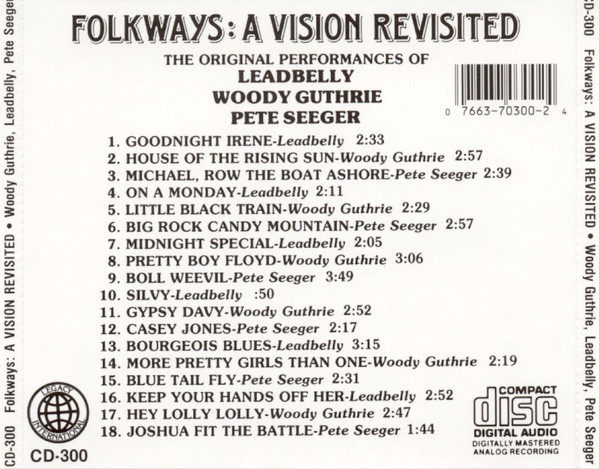 Pete Seeger / Woody Guthrie / Leadbelly-1