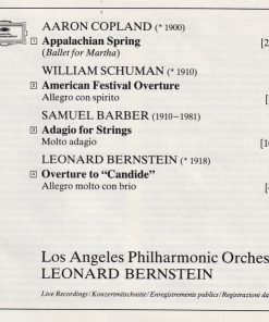 Copland*, Los Angeles Philharmonic Orchestra, Leonard Bernstein-3