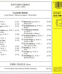 Edvard Grieg, Emil Gilels-1