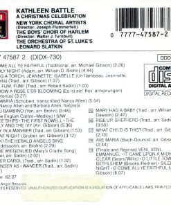 Kathleen Battle, New York Choral Artists, The Boys' Choir Of Harlem*, Orchestra Of St. Luke's, Leonard Slatkin-2