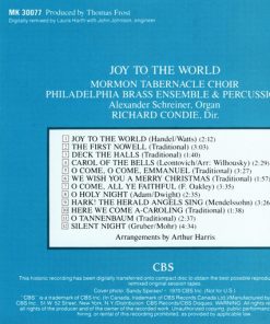 Mormon Tabernacle Choir / Philadelphia Brass Ensemble / Richard Condie* / Alexander Schreiner-1
