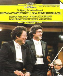 Wolfgang Amadeus Mozart, Itzhak Perlman, Pinchas Zukerman, Israel Philharmonic Orchestra, Zubin Mehta-0