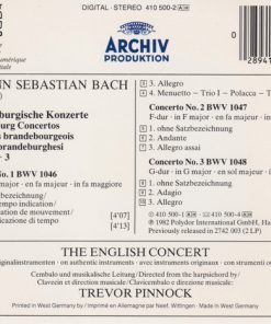 J.S. Bach* - The English Concert, Trevor Pinnock-2