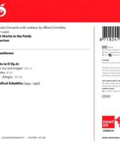 Beethoven* / Alfred Schnittke - Gidon Kremer, Academy Of St. Martin-In-The-Fields*, Neville Marriner*-1
