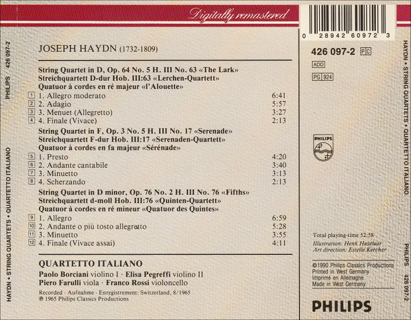Haydn* - Quartetto Italiano-1