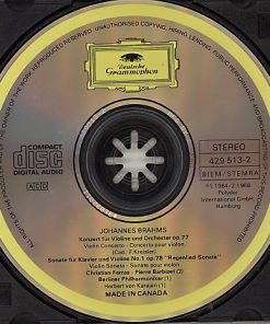 Brahms* - Christian Ferras · Berliner Philharmoniker · Herbert von Karajan-2